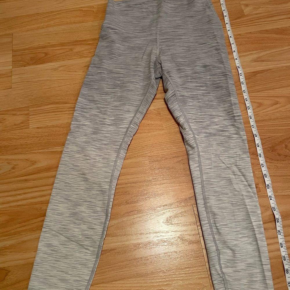 Lululemon Athletica Light Gray Leggings